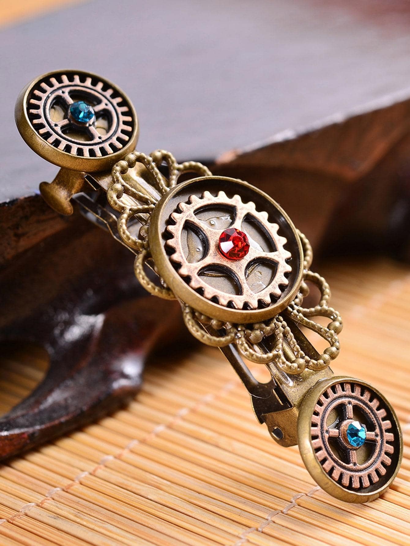 1 Nữ Kim Cương Giả Trang Trí Cơ Khí Thiết Kế Phong Cách Khoa Học Viễn Tưởng Tóc Để Trang Trí - Nhiều màu - Xem 1