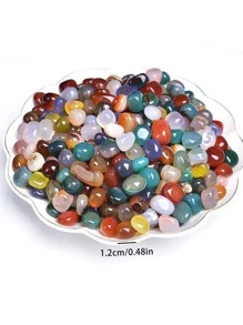 1set Agate Stone, Decorative Pebble For Home - Multicolor - View 4