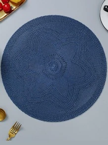 1 pieza Salvamanteles de tejido natural Boho Tapetes de mesa para interiores / exteriores, Lavable, Resistente al calor, Mantel individuales para mesa de comedor, para camping, festivales, bodas, fiestas