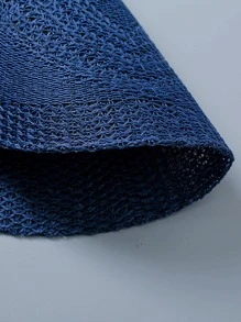 1 pieza Salvamanteles de tejido natural Boho Tapetes de mesa para interiores / exteriores, Lavable, Resistente al calor, Mantel individuales para mesa de comedor, para camping, festivales, bodas, fiestas