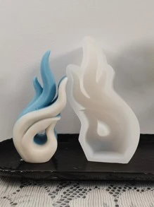 1入組珊瑚設計DIY矽膠模具 - 白色 - 查看 1