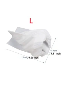 1 件几何设计 DIY 硅胶模具 - 白色 - 查看 6