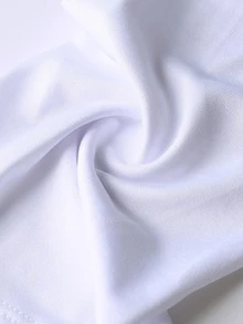 Mangas de protección solar anti-UV 1 par de unicolor en poliéster para protección de brazos contra el sol - Blanco - Ver 7