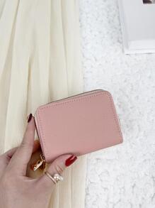 1 túi đựng thẻ màu hồng cho bé Túi đựng thẻ Túi đựng thẻ Ví nhỏ Khóa kéo hai lớp Tiền xu cho nam và mua sắm hàng ngày Chuyến đi học Thẻ nhẹ di động Thẻ căn cước Công nhân viên chức cho nam Ngày lễ Kỷ niệm Quà tặng sinh nhật Phụ kiện quà tặng Quà tặng cho giáo viên Giá đỡ thẻ Ví đựng thẻ Giá đỡ danh thiếp Giá đỡ thẻ tín dụng Giá đỡ thẻ cho phụ nữ Ví dành cho phụ nữ Ví mini Ví đựng thẻ Ví - Màu Hồng baby - Xem 2