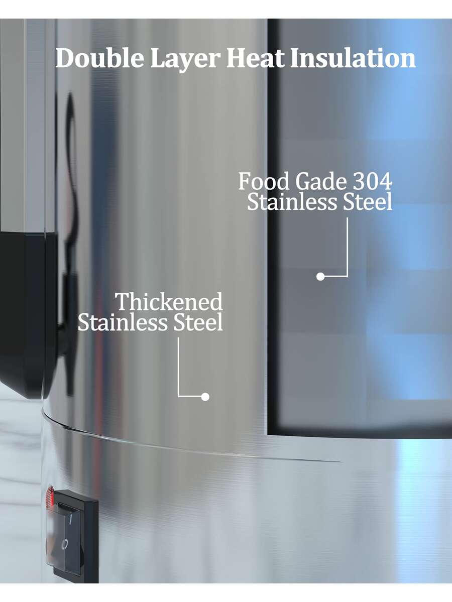 Commercial Coffee Maker Featuring Quick Brewing and Stainless Steel