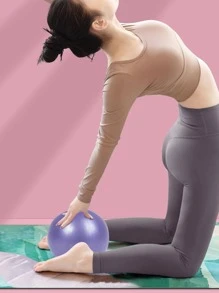 pelota de yoga - Morado - Ver 5