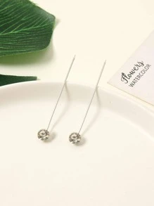 30pcs Crystal Rhinestone Scarf Clips Pins, Fashion Brooches For Women Accessories Women - White - View 3
