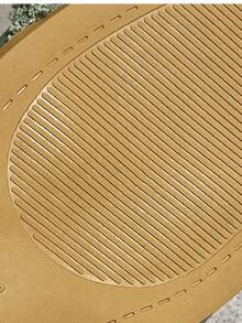 Fashionable Slide Sandals For Women, Raw Trim Single Band Flat Sandals - Green - View 8