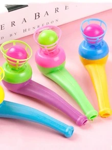 4入組隨機魔法漂浮兒童吹管球玩具 - 彩色 - 查看 3
