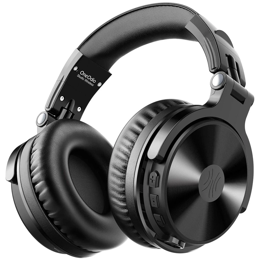 Oneodio Deep Bass Wireless Bluetooth Over Ear Headphones,Noise Cancelling Wireless Foldable Headsets - Black - View 1