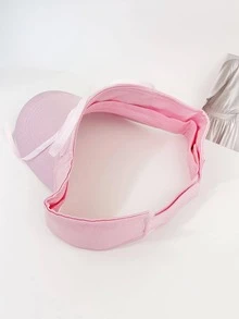 1 Nữ Nơ Trang Trí Chống Nắng Thời Trang Mũ Che Đa Năng, Dành Cho Ngoài Trời - Hồng - Xem 3