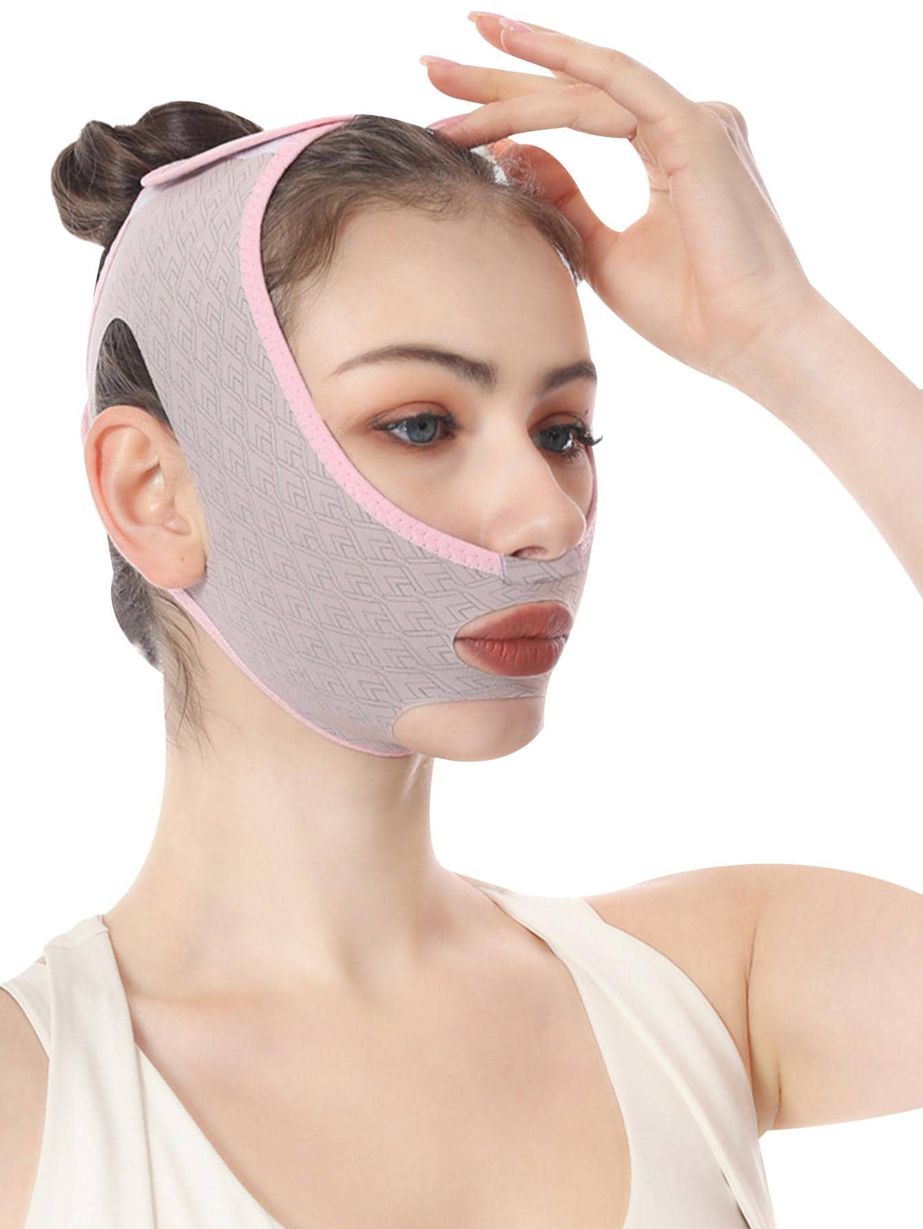 Fitness Yoga Facial Strap - Multicolor - View 1