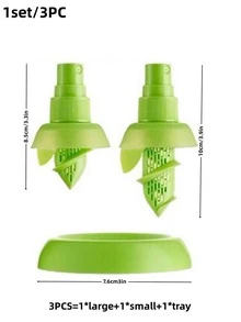 3pcs Lemon Juice Squeeze Spray - Green - View 7