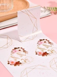 1套10入組婚禮派對水瓶貼紙，快樂婚禮貼紙 - 彩色 - 查看 6