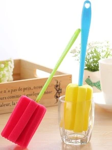 1入組雙色洗瓶刷 - 彩色 - 查看 2