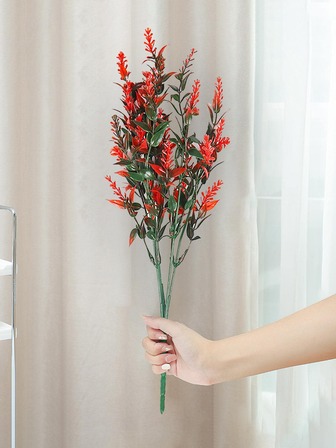 1入組塑料人造植物現代家用人造植物