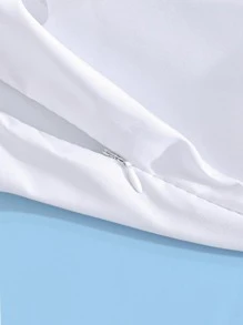 1入組幾何圖案靠墊套無填充物現代織物裝飾抱枕套 - 彩色 - 查看 7