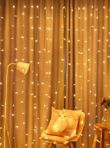 1 pieza 1.5/3/4.5/6/10/15/20m Luces de hadas decorativas de LED, alimentadas por batería/USB, decoración para patio, árboles, dormitorio, adecuadas para boda, fiesta de cumpleaños, decoración de ventanas colgantes, jardín, decoración de vacaciones