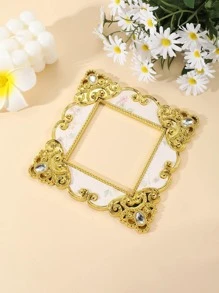 1PC New Resin Switch Sticker, Single Light Switch Surround, Socket Finger Board Panel Cover, Office Wall, Home Bedroom Decoration Wall Sticker, Home Accessories - Multicolor - View 2