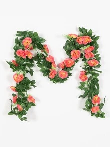 1/3PCS Giỏ hoa hồng nhân tạo trang trí tiệc cưới tiệc sinh nhật trang trí tiệc trang trí nhà phòng ăn phòng ngủ bệ cửa sổ trang trí dây leo trang trí ngày lễ tình nhân trang trí năm mới vườn ngoài trời - Màu Hồng  Dưa hấu - Xem 7