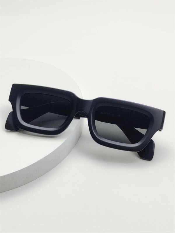 قطعة واحدة إكسسوارات نظارات شمسية بتصميم هندسي أنيق للحفلات والشاطئ والأنشطة الخارجية والسفر في فصل الصيف