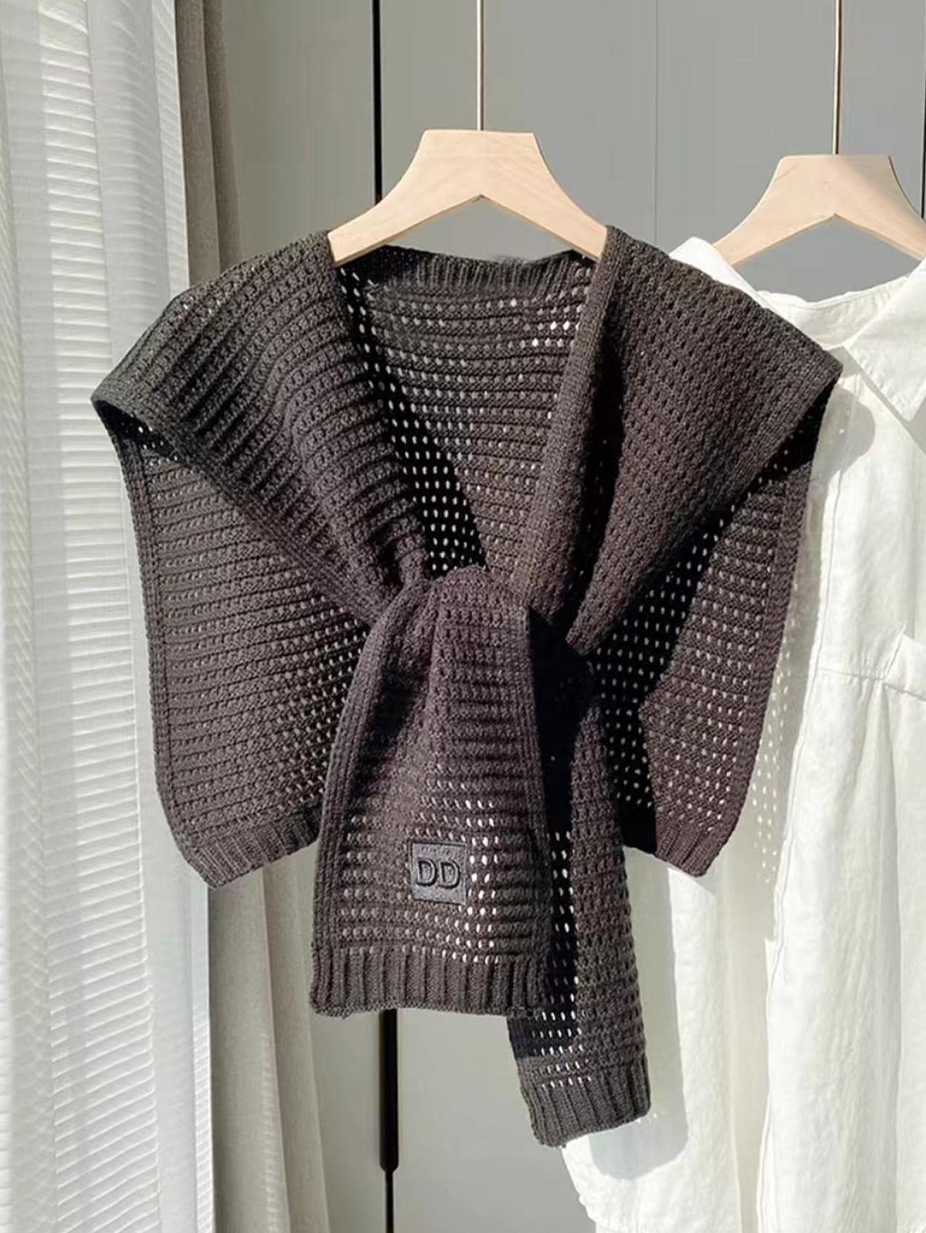 1pc Women Hollow Out Multifunctional Fashionable Dickey Collar For Daily Decoration