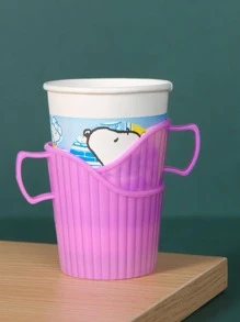 10入組/套一次性杯子現代隨機色水杯支架適用於家庭 - 彩色 - 查看 3