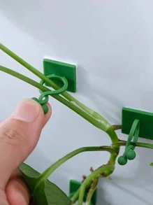 10 chiếc kẹp cố định cây trồng - màu xanh lá - Xem 4