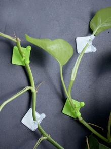 10 chiếc kẹp cố định cây trồng - màu xanh lá - Xem 7