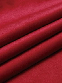 1 bucă husă de pernă solidă fără umplutură, husă de pernă decorativă simplă, simplă, pentru pat, canapea - roșu - Vizualizare 3