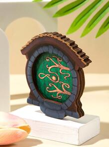 1 pieza Artesanía de decoración de jardín con diseño de tortuga - Multicolor - Ver 4
