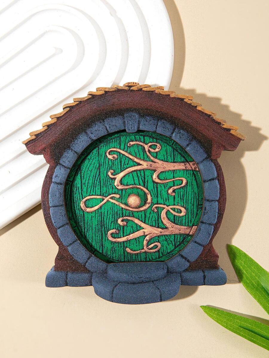 1 pieza Artesanía de decoración de jardín con diseño de tortuga - Multicolor - Ver 1
