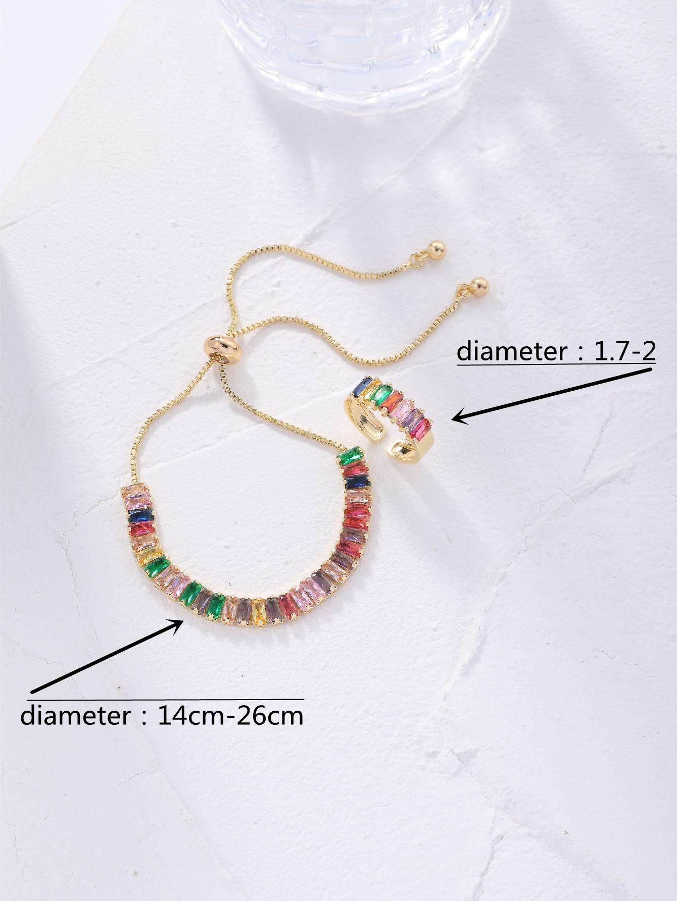 أسوارة وخاتم من الزيركون