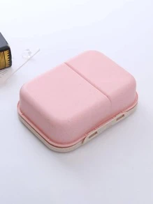 1pc Simple Transparent Food Box