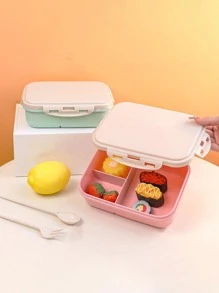 1pc Simple Transparent Food Box