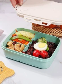 1pc Simple Transparent Food Box