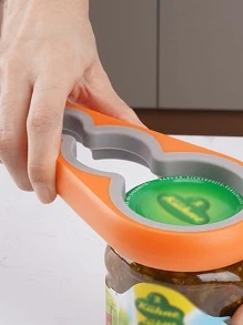 1入組4合1多功能開罐器家用塑料開罐工具 - 彩色 - 查看 4