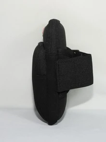 6.5 Inch Waterproof Running Arm Bag - Black - View 2