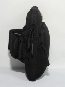 6.5 Inch Waterproof Running Arm Bag - Black - View 4
