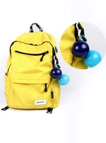 1 Miếng Dùng một lần Áo mưa Với Nhựa Trái bóng Áo mưa , Dài & Có thể mang đi Trong suốt Áo mưa Đối với Các hoạt động ngoài trời , Màu sắc tùy ý - Màu vàng - Xem 3