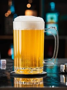 1pc Clear Beer Cup - Clear - View 4