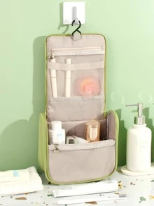 1入組便攜洗漱包 - 淺粉色 - 查看 2