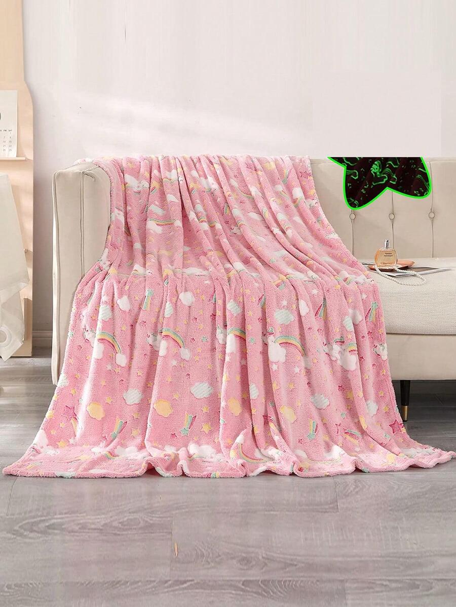 Ném Hoạt hình Giáng sinh Đồ họa Lễ Các Thánh - Màu Hồng  San hô - Xem 1