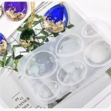 1 pieza Molde de silicona con forma de gota de agua para manualidades - Blanco - Ver 5