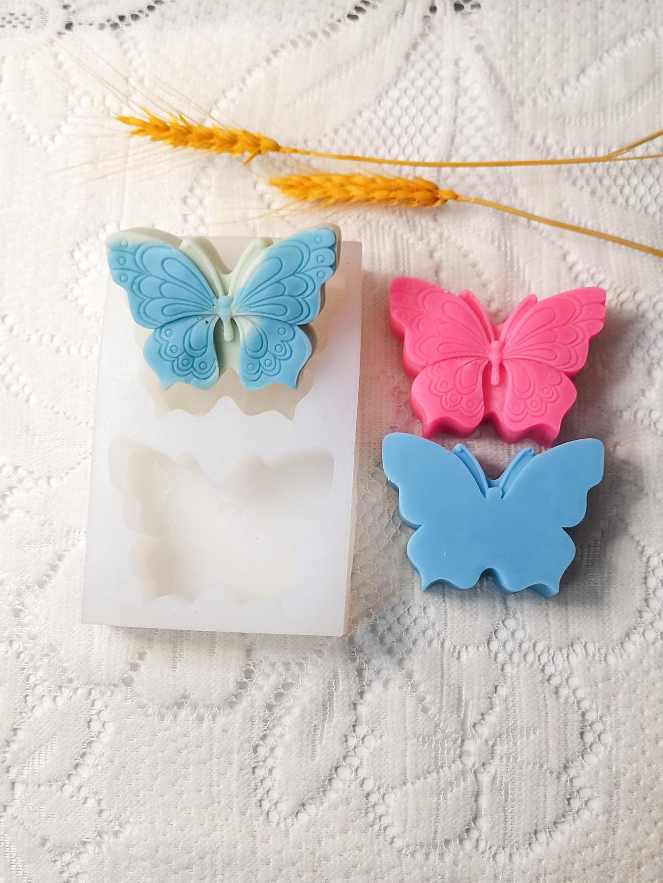 Khuôn silicone - trắng - Xem 1