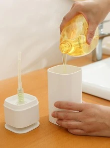 1 pieza Dispensador de loción tipo de prensa - Negro - Ver 4