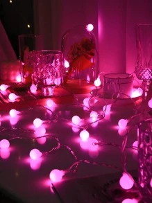 1pc 10/20/40 Led 1.5/3/6M PVC String Light