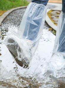 10pcs Clear Disposable Rain Boots Cover - Clear - View 3