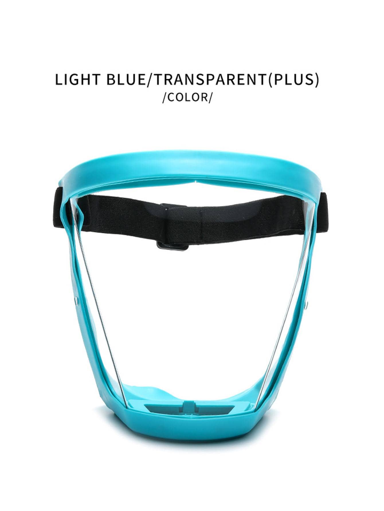 1pc Clear Dustproof Face Shield - Multicolor - View 1