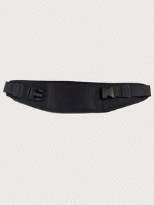 1pc Multi-pocket Running Waist Bag - Black - View 3